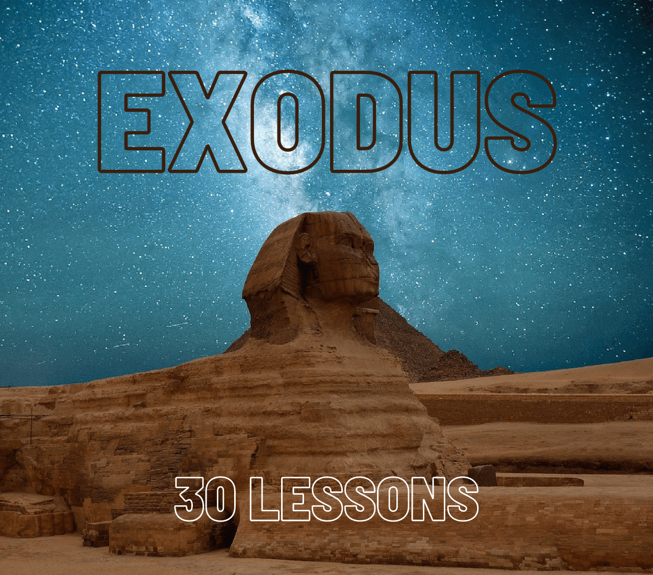 Exodus Bible Studies For Small Groups